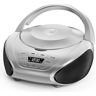 赤いプラスチック製ヘリコプター　CDプレーヤー　ラジオ AudioCommステレオCDラジオ AM/FMステレオ ピンク｜RCR-600Z-P
